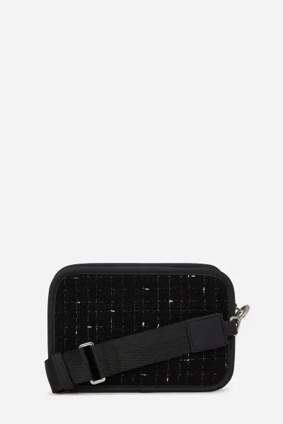 Taška Karl Lagerfeld Boucle Camera Bag Black