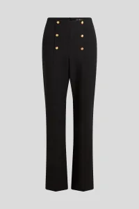 Nohavice Karl Lagerfeld Retro Tailored Pants Black