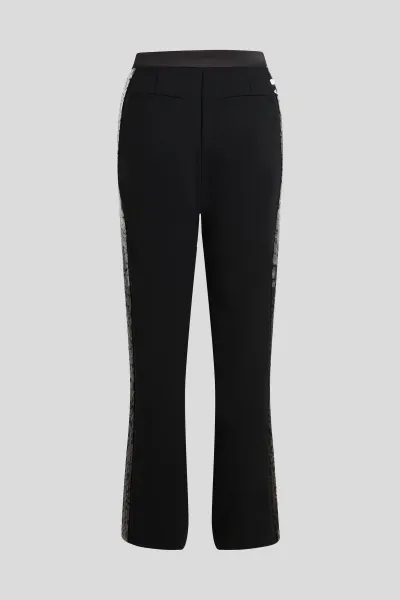 Nohavice Karl Lagerfeld Karl Studio Degrade Pants Black