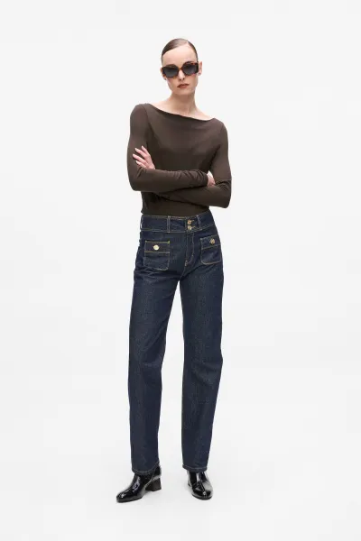 Tričko Karl Lagerfeld Modal Longsleeve Java