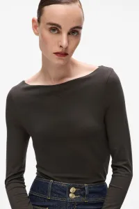 Tričko Karl Lagerfeld Modal Longsleeve Java
