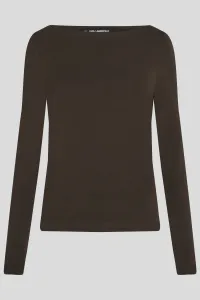 Tričko Karl Lagerfeld Modal Longsleeve Java