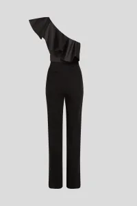Overal Karl Lagerfeld Frill Evening Jumpsuit Black