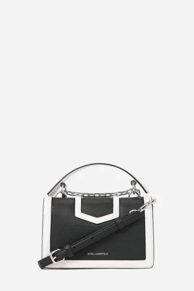 Kabelka Karl Lagerfeld K/Nova Sm Crossbody Bl/Wh Black/White