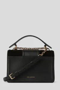 Kabelka Karl Lagerfeld K/Nova Shoulderbag Suede Black/Gold