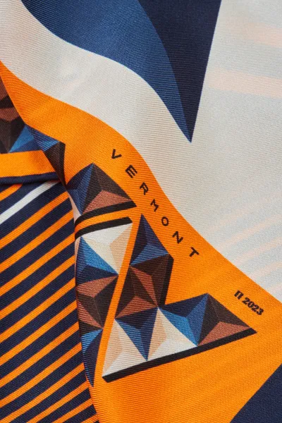 Šatka Vermont Foulard Carrot Orange