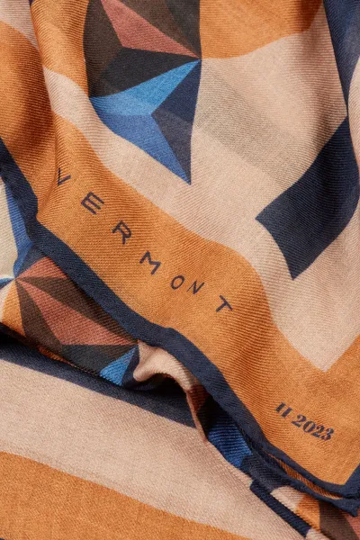 Šatka Vermont Shawl Coffee Brown