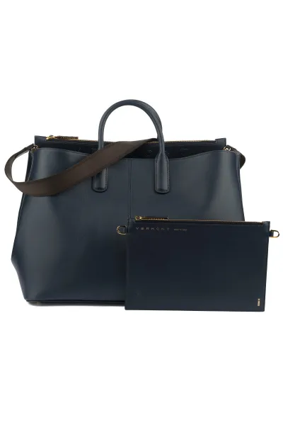 Kabelka Vermont Maxi Shopping Bag Blu Oltremare