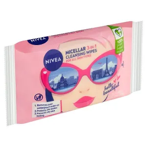Nivea Micelárne čistiace pleťové obrúsky 3 v 1 25 ks