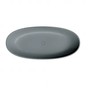 OMNIRES - SHELL M+ voľne stojaca vaňa, 175 x 78 cm, sivá/popol SHELL175WWAG