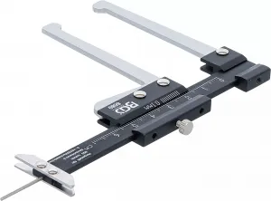 BGS Technics Meradlo hrúbky brzdových kotúčov a hĺbky dezénu – 60 mm