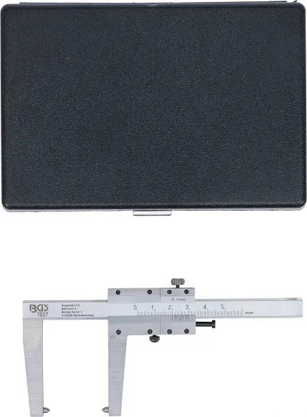 BGS Technics Merítko posuvné na meranie brzdového kotúča, 60 mm, nerezové, BGS 1937
