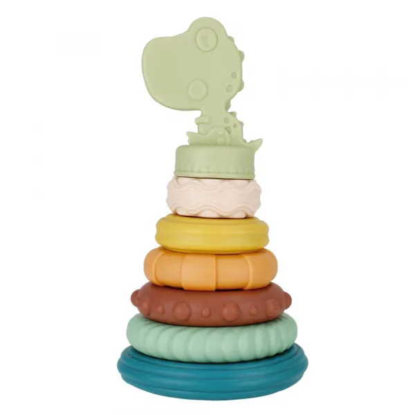 CreativeToys Bab Bam pyramída s dinosaurom