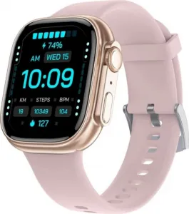 Smart hodinky Carneo Zephyr ULTRA mini HR+, Ružovozlaté