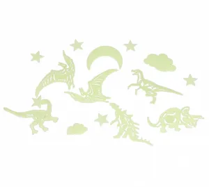 CreativeToys Svietiaci nalepovací dinosaury