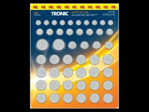 Tronic® Gombíkové batérie, 48-dielna súprava