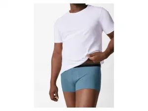 esmara Men Pánske boxerky Xxl, 3 kusy (čierna/modrá/sivá, 8/Xxl)
