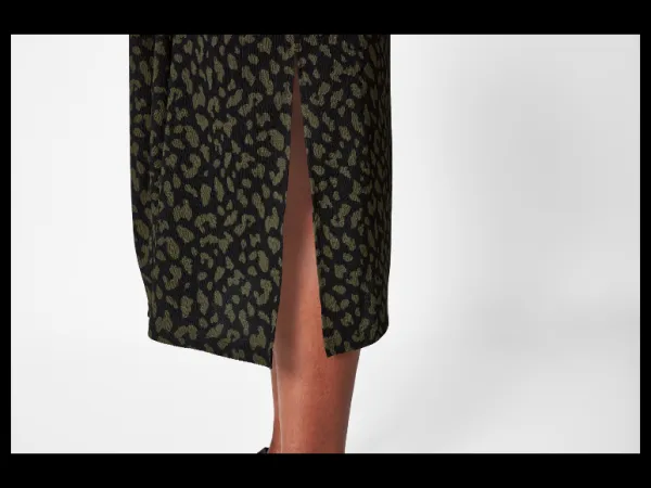 esmara® Dámske šaty XXL (zelená/vzor, XL (48/50))
