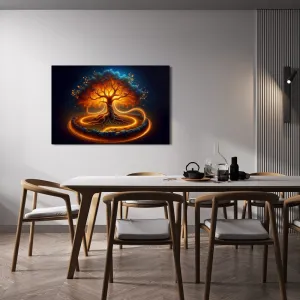 Obraz magický strom života v žiare