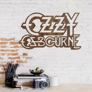 Drevené logo - Ozzy Osbourne