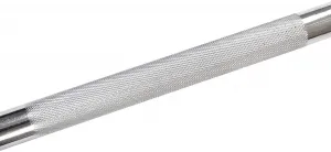 Physionics činková chrómovaná ty, 120 cm + hviezdicové zámky