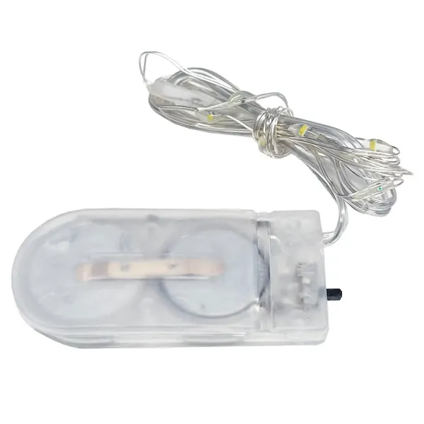 Mondex Svetelná LED reťaz Jared 90 cm teplá biela