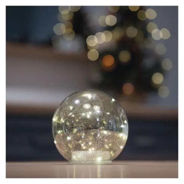 EMOS Vánoční světelná LED dekorace Honor 15 cm čirá