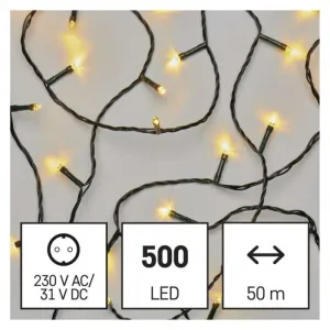 EMOS Vánoční LED světelný řetěz s časovačem Spirit 5000 cm teplý bílý