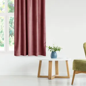 3kraft Záves AmeliaHome Velvet s priechodkami ružový, veľkosť 140x270