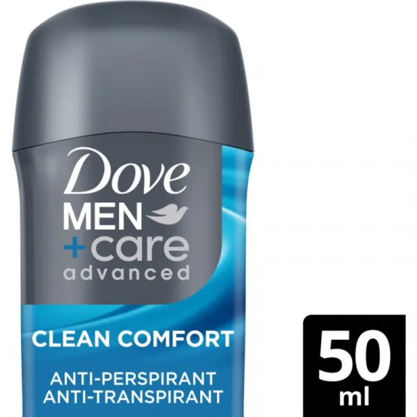Dove Men+Care Clean Comfort tuhý antiperspitant 50 ml