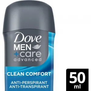 Dove Men+Care Clean Comfort tuhý antiperspitant 50 ml