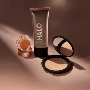Smashbox x Becca Shimmering Skin Perfector Pressed Highlighter Mini rozjasňovač odtieň Sparkling Wine Pop 2,5 g