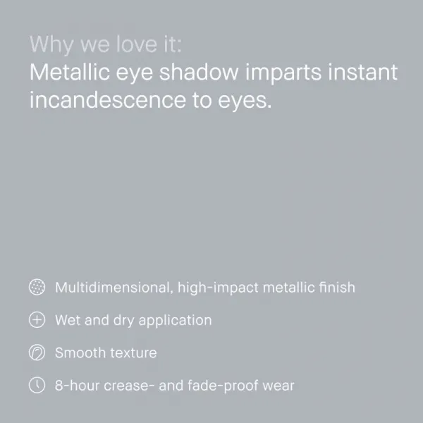 Bobbi Brown Luxe Eye Shadow metalické očné tiene odtieň MELTING POINT 2,5 g
