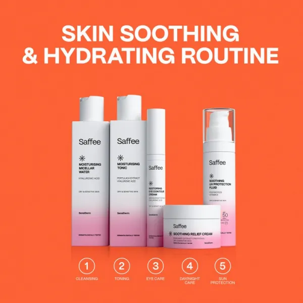 Saffee SensiDerm Restoring Eye Contour Cream očný krém proti tmavým kruhom 15 ml