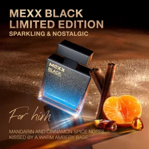 Mexx Black Man toaletná voda pre mužov 30 ml