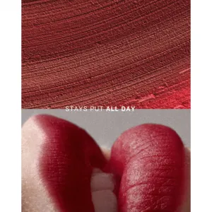 Bobbi Brown Luxe Cashmere Matte Lipstick matný rúž odtieň Claret 3.5 g