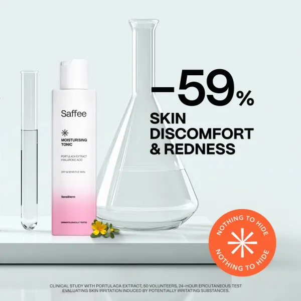 Saffee SensiDerm Moisturising Tonic hydratačné tonikum pre suchú až citlivú pleť 200 ml