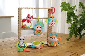 CHICCO Hračka na C krúžku Sova 3m+