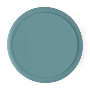 PETITE&MARS Tanierik silikónový deliaci okrúhly Take&Match Frosted Sky 6m+