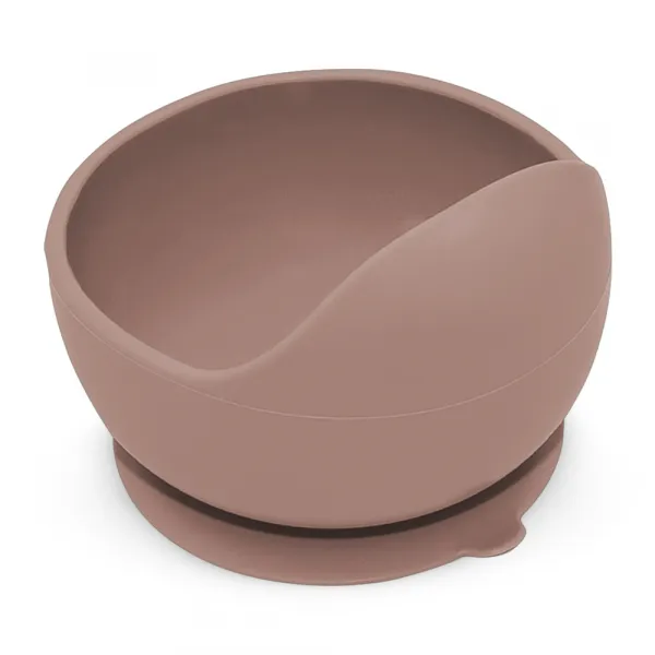 PETITE&MARS Miska silikónová s prísavkou Take&Match Velvet Latte 6m+