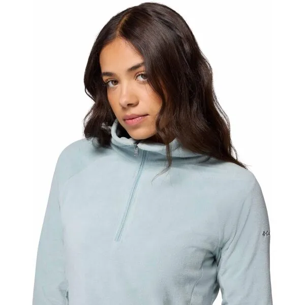 Columbia GLACIAL IV HALF ZIP Dámska outdoorová mikina, svetlomodrá, veľkosť
