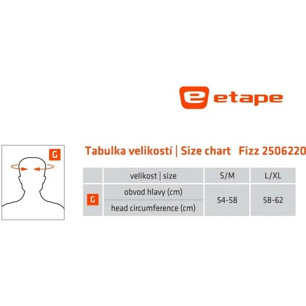 Etape FIZZ Športová čiapka, ružová, veľkosť