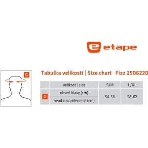 Etape FIZZ Športová čiapka, ružová, veľkosť