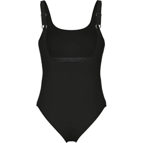 Arena SWIMSUIT CARLA U BACK Dámske plavky, čierna, veľkosť