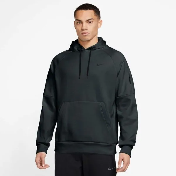 Nike TF HD PO Pánska mikina, tmavo sivá, veľkosť