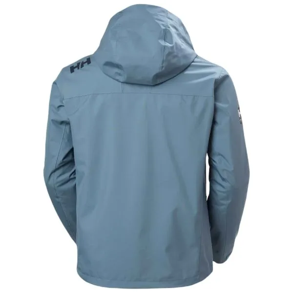 Helly Hansen CREW HOODED MIDLAYER Pánska jachtárska bunda, svetlomodrá, veľkosť