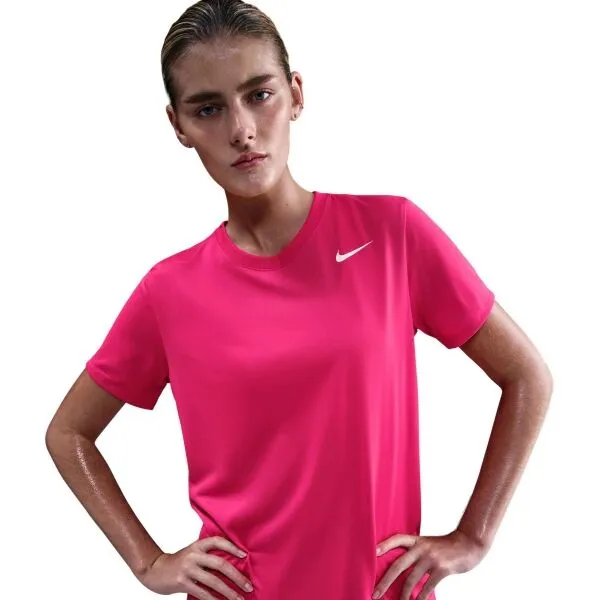 Nike NK DF TEE RLGD LBR Dámske tréningové tričko, ružová, veľkosť