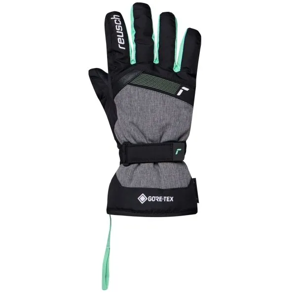 Reusch FLASH GORE-TEX JR Detské zimné rukavice, čierna, veľkosť