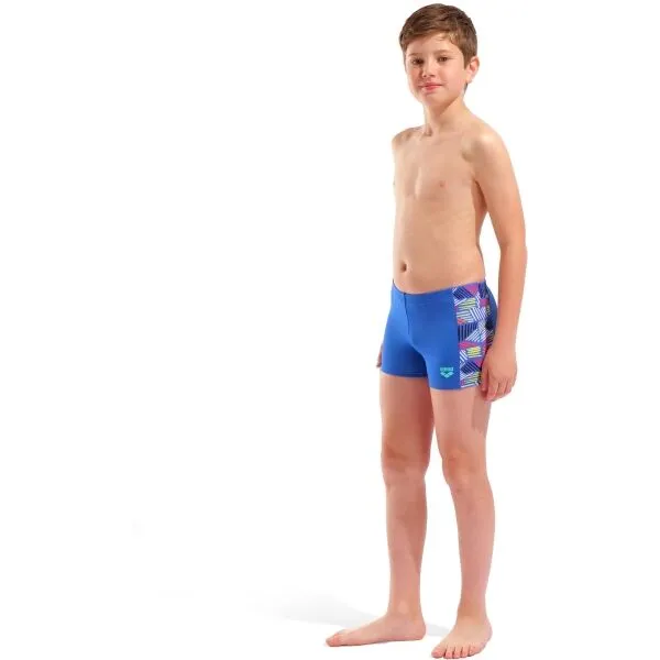 Arena CANDIES SWIM SHORT Chlapčenské plavky, modrá, veľkosť 12-13Y