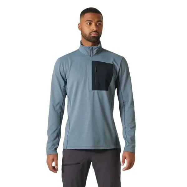 Helly Hansen VERSALITE 1/2 ZIP FLEECE Pánska flísová mikina, modrá, veľkosť